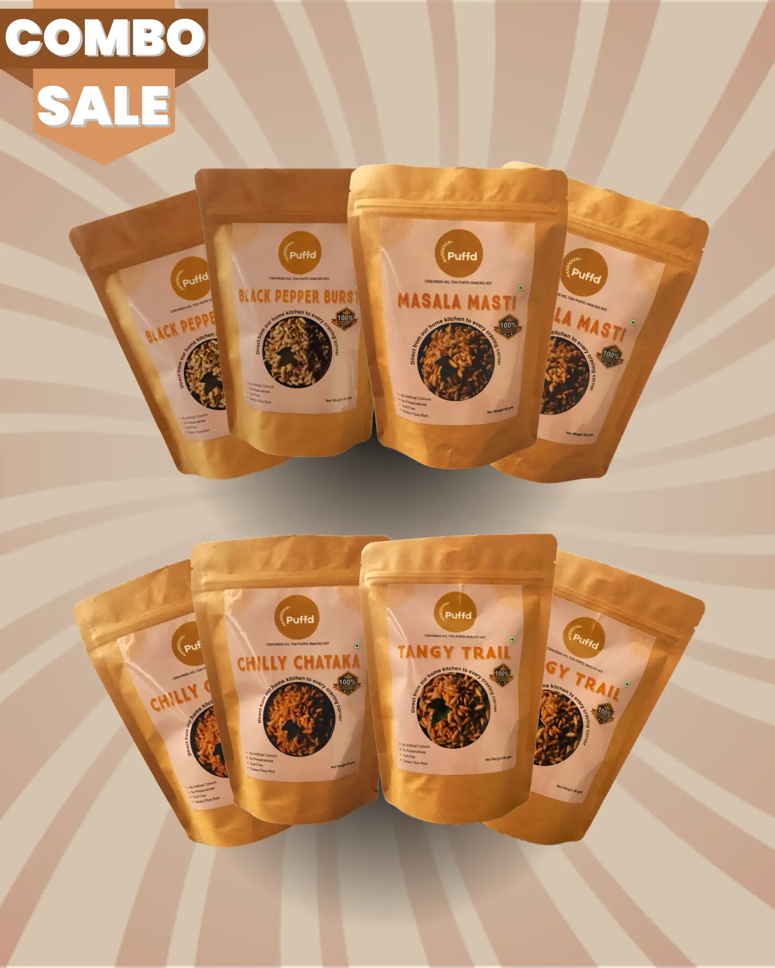 Masala Mania Combo Pack (8 Packs)